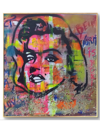 I don't lack man, what I lack is love - Work Inspired by Marilyn Monroe