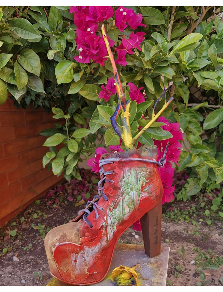 Mixed Technique with Jeffrey Campbell Boots